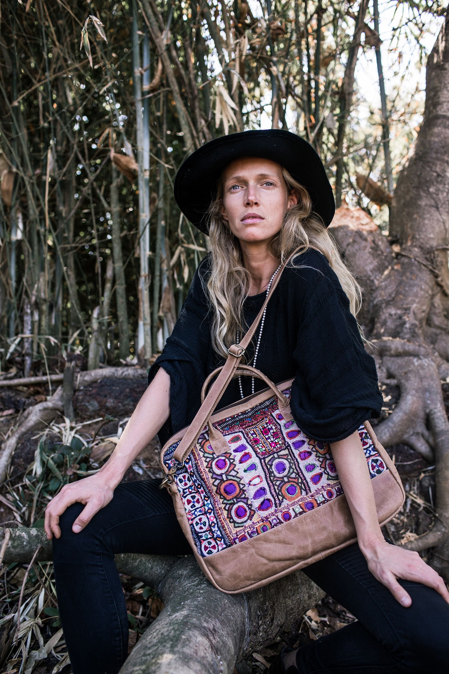 bohemian laptop backpack SHAIA LAPTOP BAG