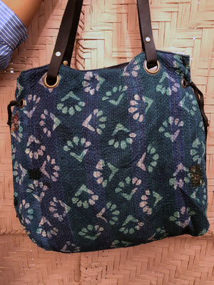 Boho Vintage Fabric Shoulder Tote Bag